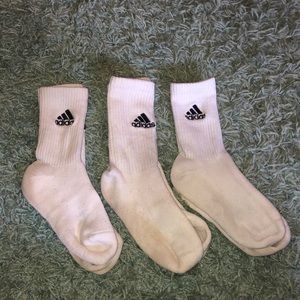 3 pack Adidas athletic crew socks